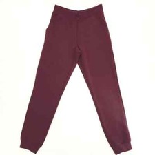 Calça jogger The Children's Place uniforme lã feminina tamanho 16 vermelho borgonha, usado comprar usado  Enviando para Brazil