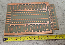 Placa de circuito 34 pontos finais revestida de cobre resina epóxi 6 1/2" X 4 1/2" X 0,061", usado comprar usado  Enviando para Brazil