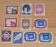 Timbre nations unies d'occasion  Chalamont