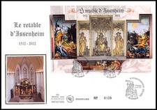 Fdc soie bloc d'occasion Fdc soie bloc d'occasion  Crécy-la-Chapelle