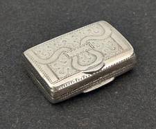 Sterling silver vinaigrette for sale  NOTTINGHAM