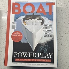 Boat International Magazine January 2023 Power Play US Edition 6 Issues comprar usado  Enviando para Brazil