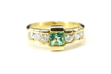 Brillant ring 750 gebraucht kaufen  Hamburg