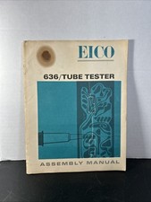 Eico 636 tube for sale  Macclenny