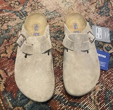 Birkenstock taupe suede for sale  Staten Island