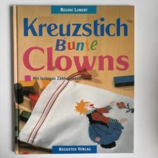 Kreuzstich bunte clowns gebraucht kaufen  Bobingen