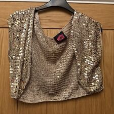 Lipsy gold sequin for sale  DONCASTER