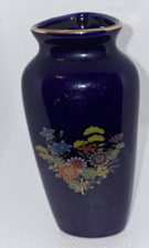 Blue triangular vase for sale  Wichita