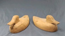 Pair unpainted wooden for sale  Gibbon