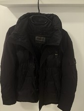 Blauer daunenjacke schwarz gebraucht kaufen  Köln