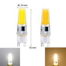 Usado, G4 G9 LED COB Dimmable Capsula lampadine di Alogena Risparmio 12V/220V 3W 6W comprar usado  Enviando para Brazil