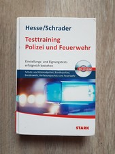 Testtraining polizei feuerwehr gebraucht kaufen  Magdeburg