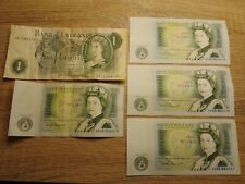 One pound notes for sale  LUTON