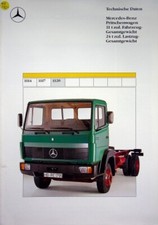 279637 mercedes truck d'occasion  Expédié en Belgium