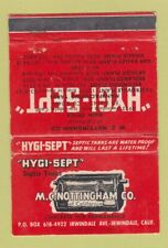 Matchbook cover nottingham for sale  USA