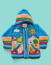Kinder strickjacke zipfelmütz gebraucht kaufen  München