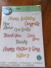 Sizzix thinlets variety for sale Sizzix thinlets variety for sale  WIRRAL