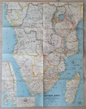 Używany, National Geographic Map of Southern Africa. (Nov, 1962). na sprzedaż  PL