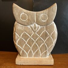 Owl wood carved for sale  Allen