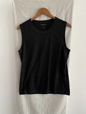 Sunspel black sleeveless for sale  BRISTOL