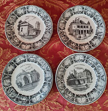 Assiettes parlantes. digoin d'occasion  Libourne