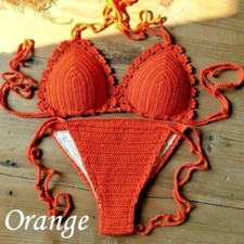 Conjunto de biquíni de crochê feminino sexy moda praia boêmio tankini comprar usado  Enviando para Brazil