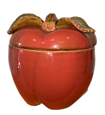 Ceramic red apple for sale  Franklin