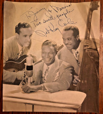 Foto promocional autografada de Nat King Cole comprar usado  Enviando para Brazil