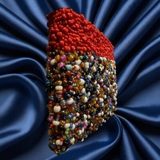 Beaded purses hand for sale  COBHAM