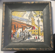 Framed hand painted for sale  Pleasant Plains