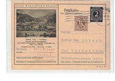 Postkarte ganzsache 307 gebraucht kaufen  Wittgensdorf