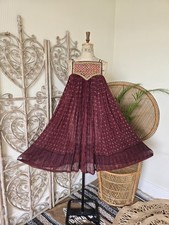 Vintage floral gauze for sale  BINGLEY