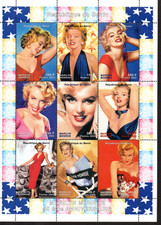 Minisfolha Benin MNH 2002 Marilyn Monroe comprar usado  Enviando para Brazil
