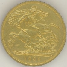 gold proof half sovereign for sale  READING