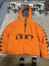 Giubbotto kappa arancione usato  Azzano San Paolo