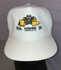 Chapéu branco vintage JCB Dunmire equipamento corda SnapBack comprar usado  Enviando para Brazil