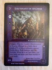 Lieutenant angmar the usato  Imola