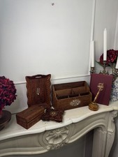 Conjunto de mesa The Heritage – Coleção organizadora de madeira vintage comprar usado  Enviando para Brazil