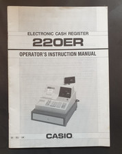 Casio 220er cash for sale  WELLINGBOROUGH