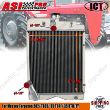 Radiador trator Massey Ferguson 202/ TO35/ 35 TURF/ 35 UTILITY 186830M91. comprar usado  Enviando para Brazil