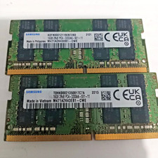 Usado, Samsung L 32GB KIT 2 x 16GB DDR4 3200MHz PC4-25600 SODIMM memória M47A2K43EB1 comprar usado  Enviando para Brazil