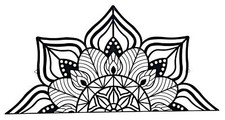 Wanddeko mandala metallornamen gebraucht kaufen  Oyten