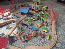 Wooden train track for sale  WADHURST