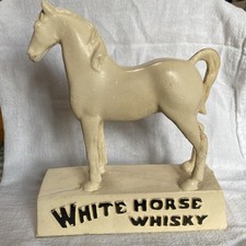 WHISKY CAVALO BRANCO VINTAGE - Uísque - Bar, estátua de exibição de pub 9 1/4", usado comprar usado  Enviando para Brazil