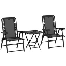 Outsunny 3pcs folding for sale  GREENFORD