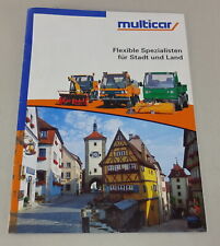 Prospectus/Brochure Multicar Flexible Specialists For City And Land na sprzedaż  Wysyłka do Poland