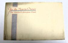Morris car owners for sale  LEICESTER