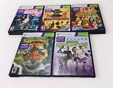 Xbox 360 Kinect Lote de 5, Dança, Esportes, Aventura, Ação, Amigável para Crianças comprar usado  Enviando para Brazil