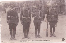 Groupe tirailleurs senegalais d'occasion  Ibos