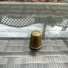 Brass thimble inscribed for sale  SOLIHULL
